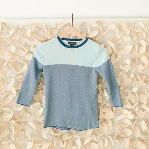 Banana Republic 100% Cotton Sweater Blue XS